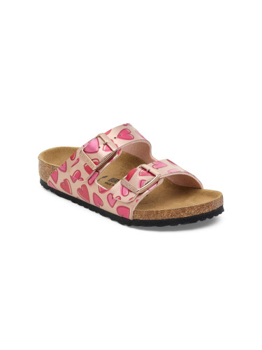 Birkenstock Arizona Birko-Flor Regular Fit Electric Metallic Copper Hearts Жени,Деца - Сандали Birkenstock - Многоцветен - 1030434-2.5 - Size: 2.5