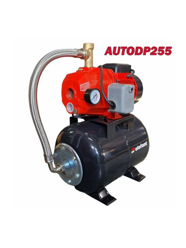 Инжекторен Хидрофор Elefant AUTODP255, 1150W, 1",  24 л, 25 м напор, 2.8 bar