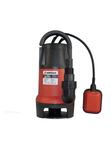 Помпа потопяема за мръсна вода, Elefant QDP750, 750W, 1", 7.5 м напор