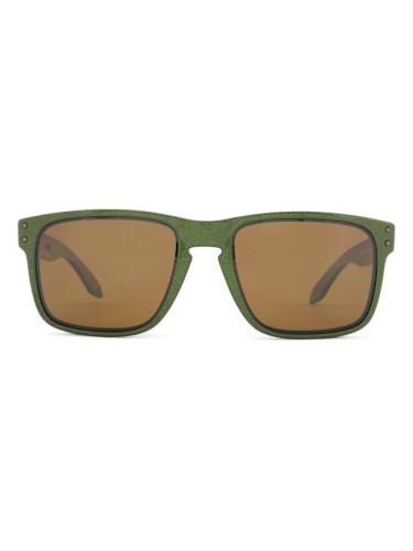 Oakley Holbrook OO 9102 AN 55 - квадратна слънчеви очила, мъжки, зелени, поляризирани