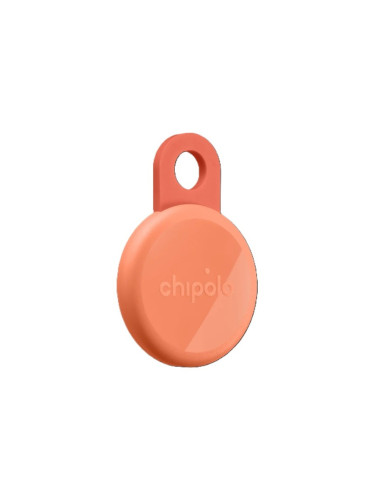Тракер за ключове CHIPOLO, LOOP, iPhone, Android, Rechargeable, Coral