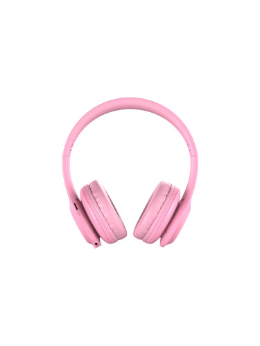 Bluetooth слушалки ttec SoundBuddy Funled Kids On-Ear Wireless Bluetooth Headphones, Balerina Pink