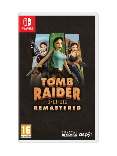 Игра Tomb Raider I-III Remastered за Nintendo Switch