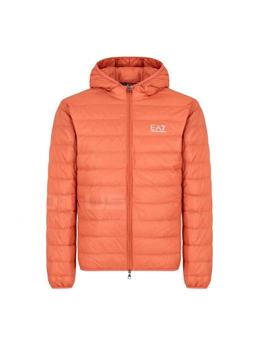 МЪЖКО ЯКЕ EA7 EMPORIO ARMANI 8NPB24-U3010 CORE ID M DOWN LIGHT HOODED JACKET CC ОРАНЖЕВО