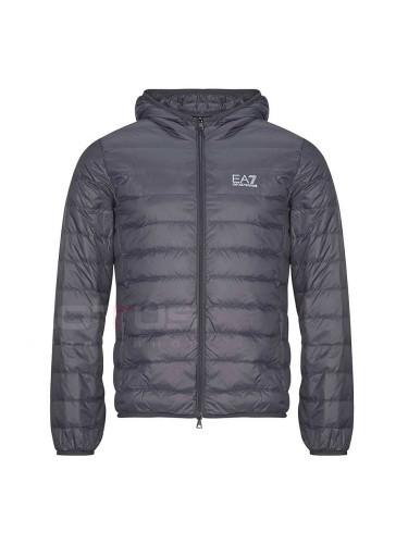 МЪЖКО ЯКЕ EA7 EMPORIO ARMANI 8NPB24-U8115 CORE ID M DOWN LIGHT HOODED JACKET CC ТЪМНОСИВО