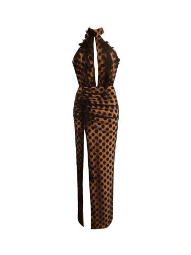 Рокля POLKA NOIR MAXI