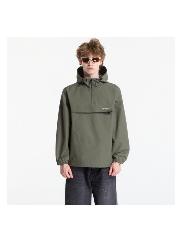Яке Carhartt WIP Windbreaker Pullover UNISEX Leaf/ White XS