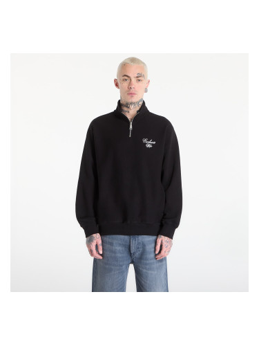 Суитшърт Carhartt WIP Longhand Half Zip Sweat UNISEX Black/ White M