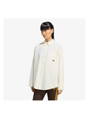 Риза adidas Badigirl Striped Shirt Cream White S