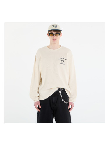 Тениска Carhartt WIP L/S Eightynine Waffle T-Shirt UNISEX Natural/ Black M
