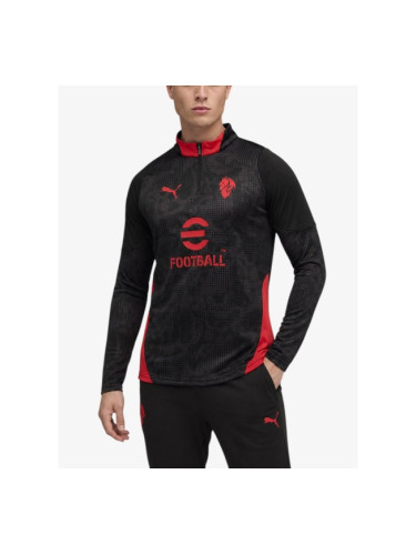 PUMA x AC Milan 25 / 26 Training Quarter-Zip Top Blac/Red