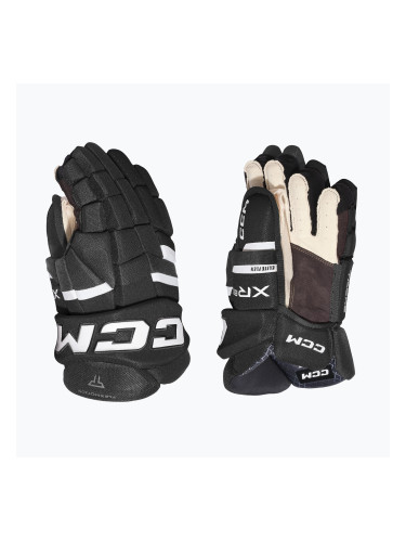 Детски хокейни ръкавици CCM Tacks XR80 JR Gloves black/white