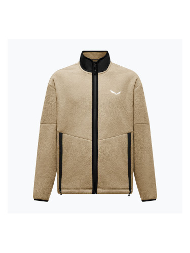 Мъжки поларен суитшърт Salewa Fanes Full Zip quicksand
