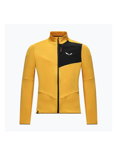 Мъжки поларен суитшърт Salewa Ortles Fleece Full Zip Gold