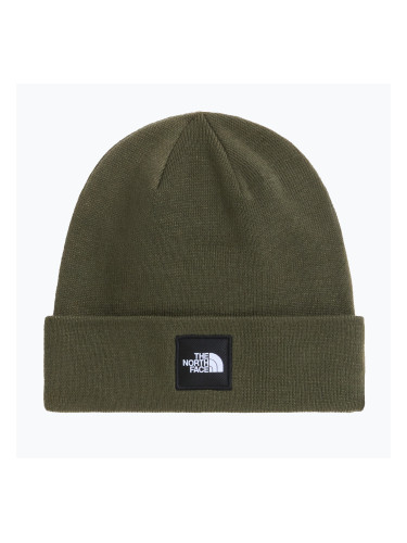 Зимна шапка The North Face Dock Worker Recycled Beanie new taupe green
