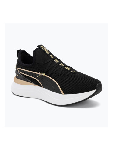 Дамски обувки PUMA Softride Sabrina Polished Chrome puma black/puma white/puma gold
