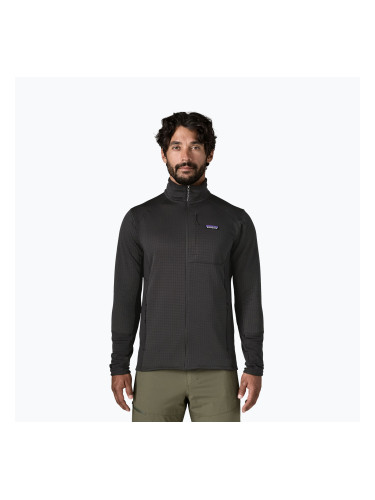 Мъжки поларен суитшърт Patagonia R1 black w/black