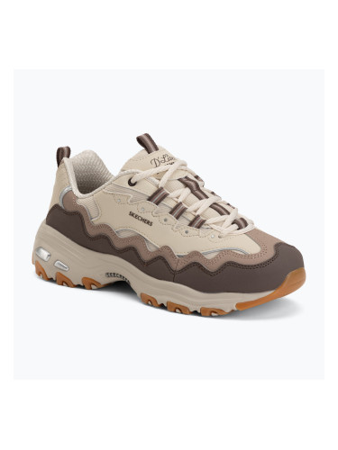 Дамски обувки SKECHERS D'Lites Vintage Wave beige