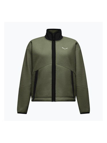 Дамски поларен суитшърт Salewa Fanes Full Zip Faded Green