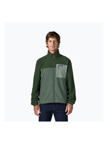 Мъжки поларен суитшърт Patagonia Micro D Patch Pocket canopy green