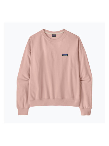 Дамски суитшърт Patagonia Daily Crew pink frost