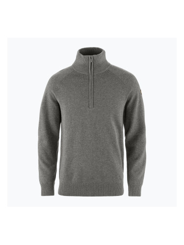 Мъжки суитшърт за трекинг Fjällräven Övik Lite Half Zip grey