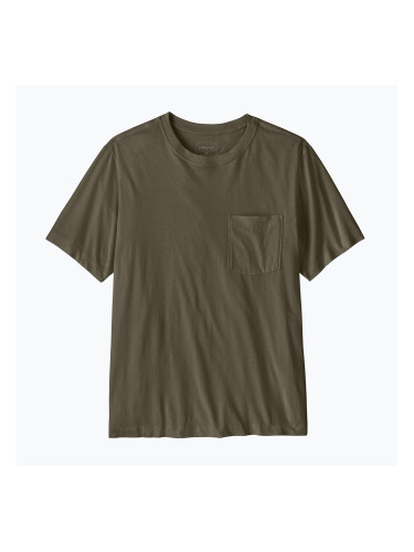 Мъжка тениска Patagonia Daily Pocket Tee basin green
