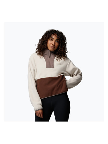 Дамски поларен суитшърт Columbia Sequoia Grove II Half Zip Fleece dark stone/tobacco/iron