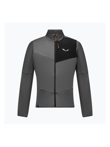 Мъжки поларен суитшърт Salewa Ortles Fleece Full Zip Onyx/0910
