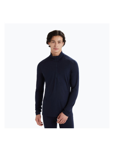 Мъжки термоактивен суитшърт Icebreaker Merino 200 Oasis Half Zip midnight navy