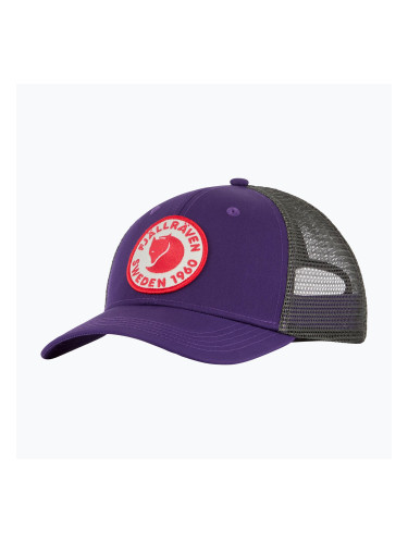 Шапка с козирка Fjällräven 1960 Logo Langtradarkeps dark violet
