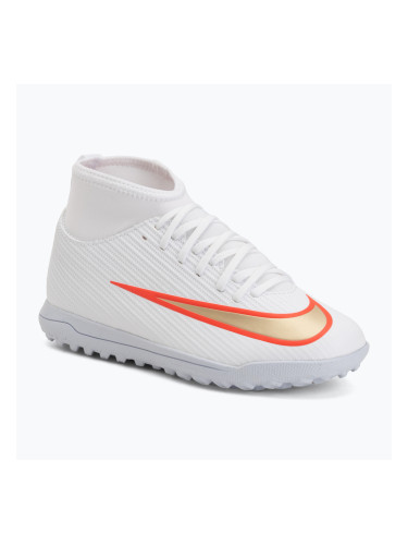 Детски футболни обувки Nike Jr. Mercurial Superfly 11 Club white/bright crimson/blur