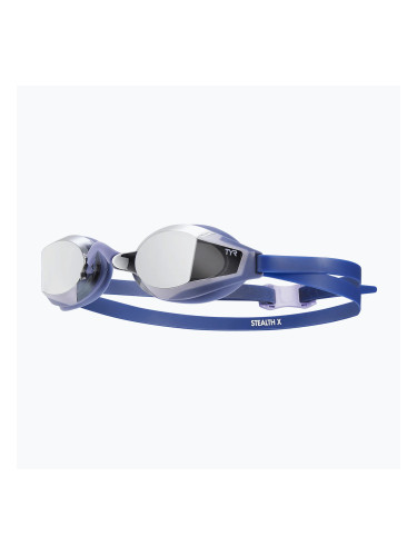 Очила за плуване TYR Stealth-X Performance Mirrored purple/blue