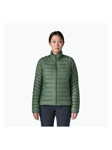 Дамско пухено яке Patagonia Down Sweater canopy green