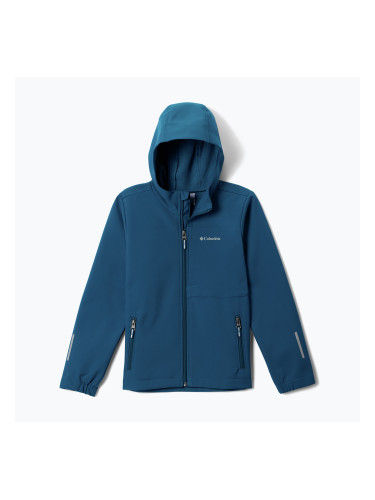 Детско софтшел яке Columbia Ascender Hooded Softshell phoenix blue