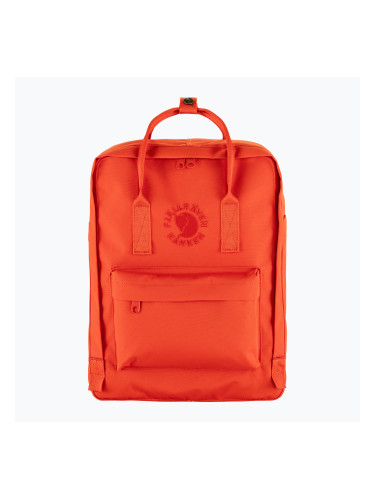 Раница Fjällräven Re-Kanken 16 л пламък оранжев