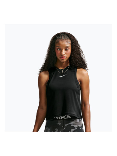 Дамска тренировъчна тениска Nike Pro black/white