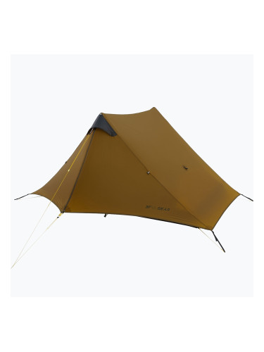 Туристическа палатка за 2 души 3F UL GEAR Lanshan 2P 15D Silicone зелена