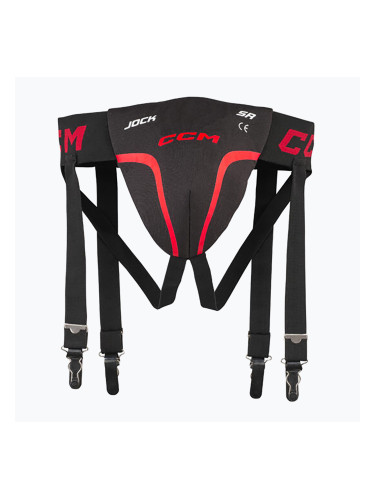 Мъжки суспензор CCM Jock Combo SR black/red