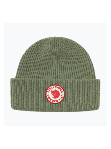Зимна шапка Fjällräven 1960 Logo Hat caper green