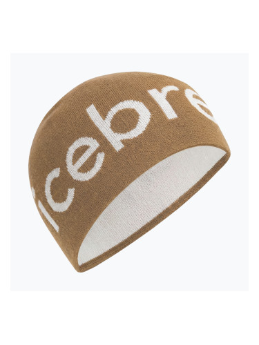 Зимна шапка icebreaker Merino Icebreaker Beanie cumin/ecru heather