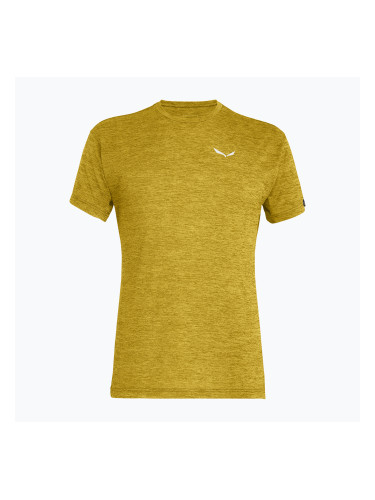 Мъжка тениска Salewa Puez Melange Dry olive melange