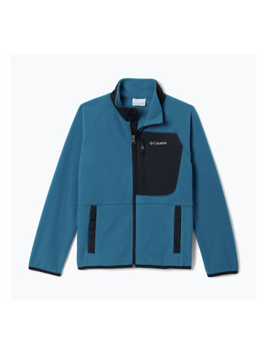 Детски поларен суитшърт Columbia Fast Trek V Full Zip phoenix blue/black