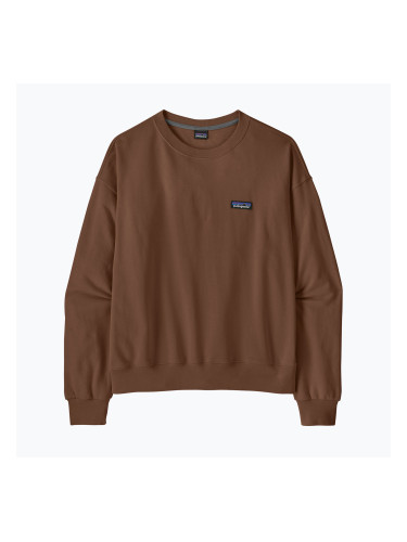 Дамски суитшърт Patagonia Daily Crew berm brown
