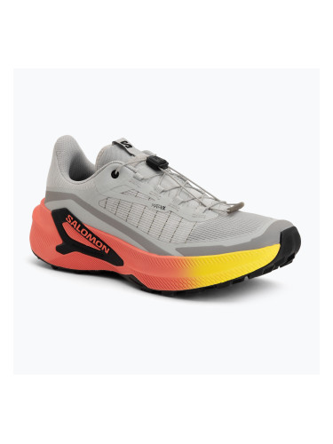 Мъжки обувки за бягане  Salomon Genesis 2 gray violet/safety yellow