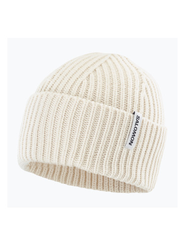 Зимна шапка Salomon Snowbird whisper white