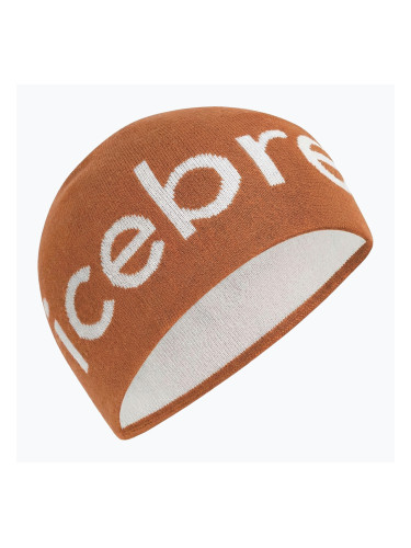 Зимна шапка icebreaker Merino Icebreaker Beanie spice/ecru heather