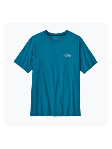 Мъжка тениска Patagonia Fitz Roy Foothills glacial blue