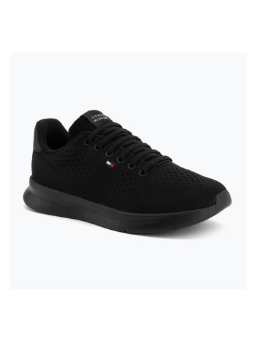 Мъжки обувки Tommy Hilfiger Lightweight Runner Knit black