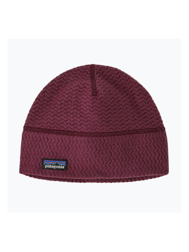 Зимна шапка Patagonia R1 Air Beanie berry fig